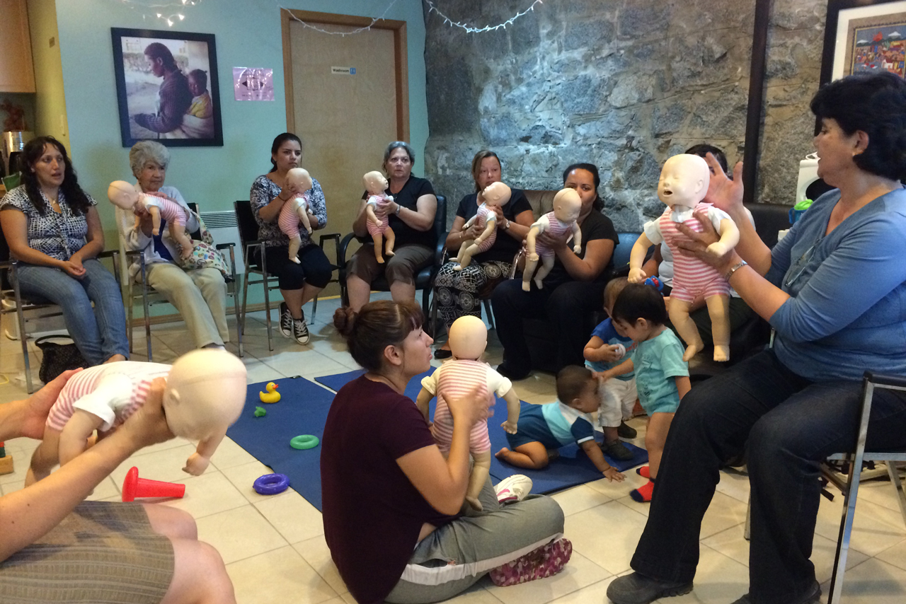 Voces Maternas-Baby First Aid
